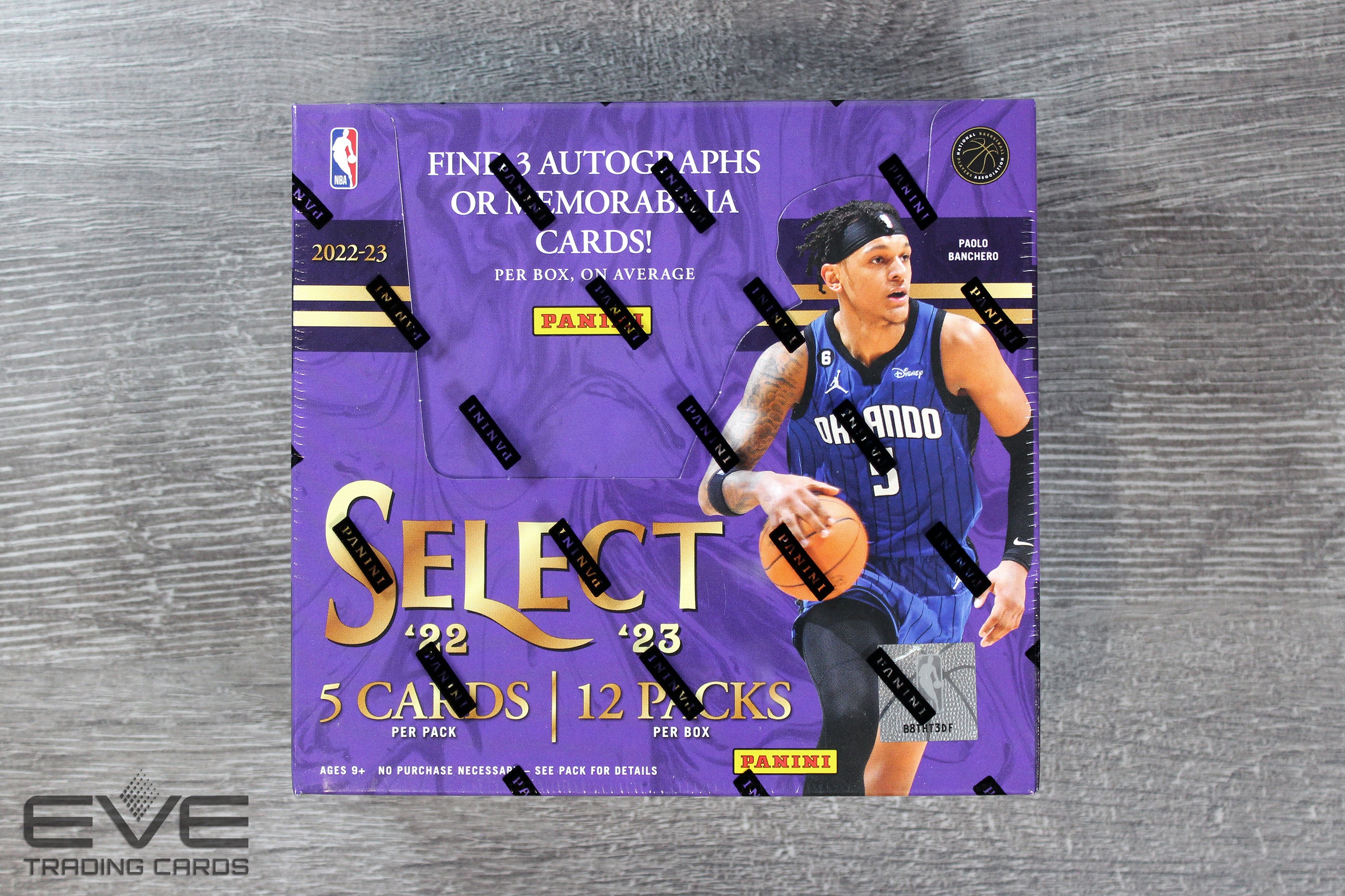 2022-23 Panini Select Basketball Trading Cards Hobby Box – EVE Trading Cards