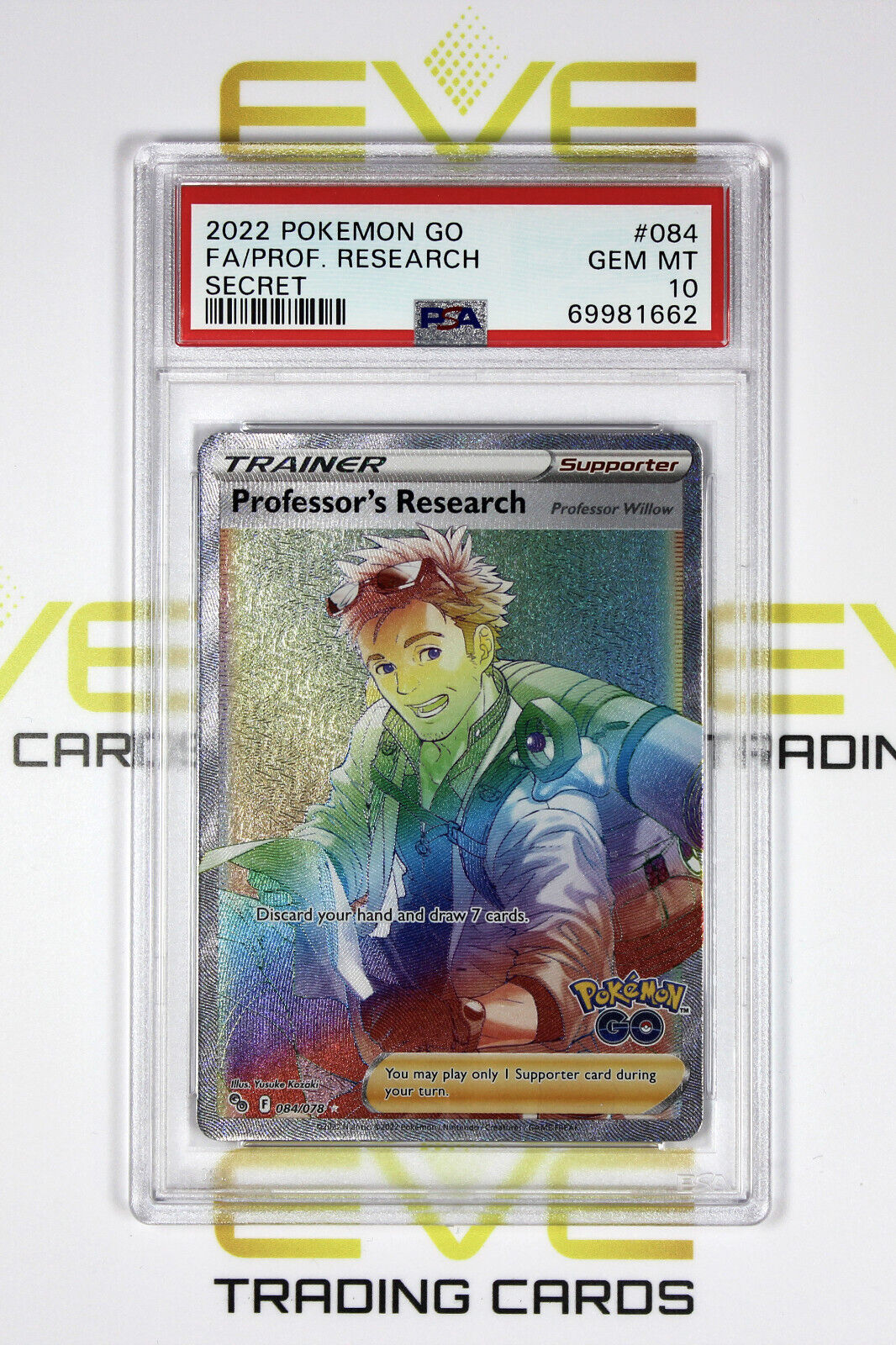 Psa 10 proffessors outlets research