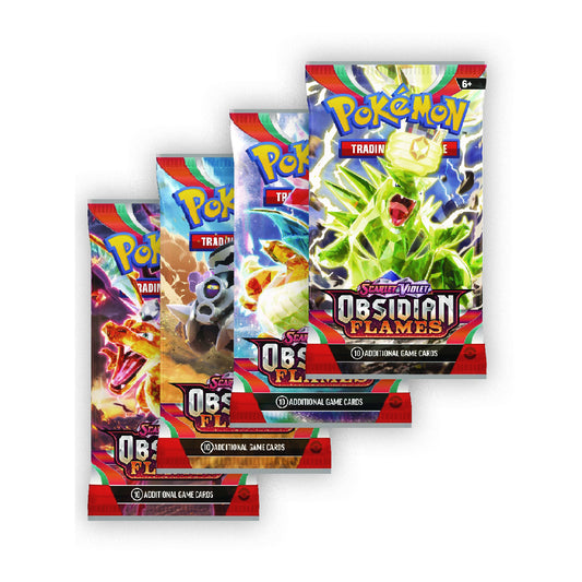 Pokémon TCG: Scarlet & Violet Obsidian Flames Single Booster Pack