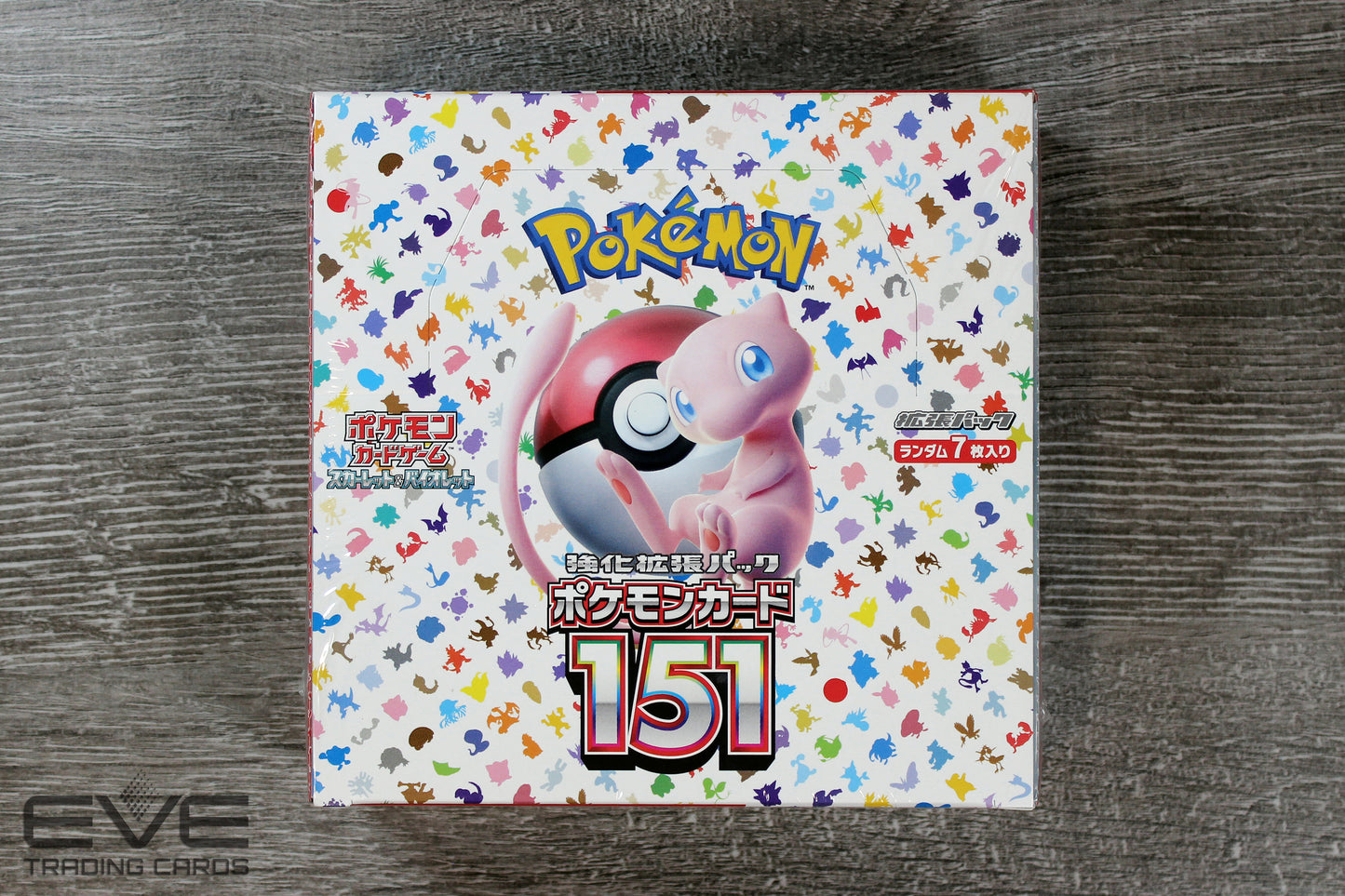 Pokémon TCG: Scarlet & Violet 151 Expansion Booster Box sv2a (Japanese)