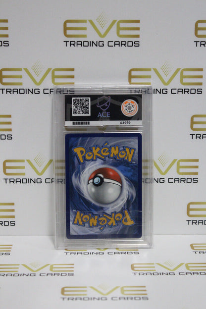 Graded Pokemon Card - SWSH087 2021 Black Star Promo Eevee VMAX ETB - Ace 10