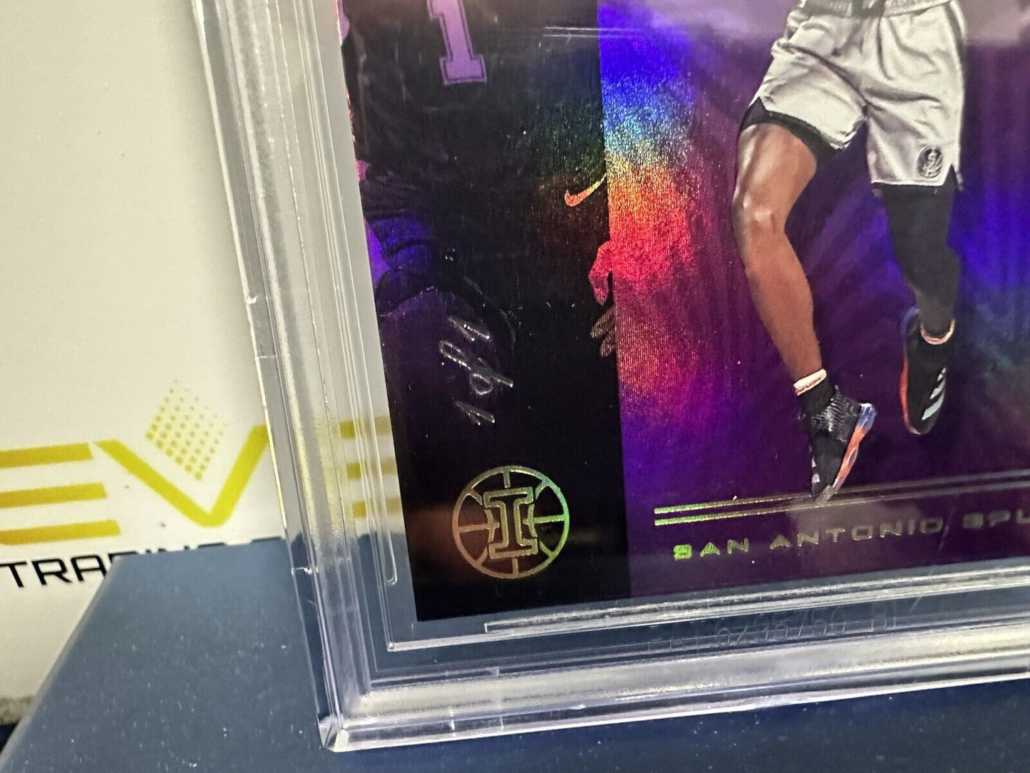 Lonnie Walker IV Panini Illusions Purple 1/1 - BGS 9