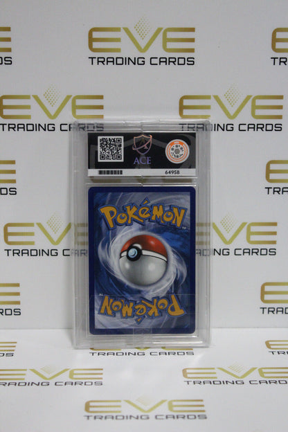 Graded Pokemon Card - SWSH087 2021 Black Star Promo Eevee VMAX ETB - Ace 10