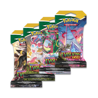 Pokémon TCG: Sword & Shield Evolving Skies Sleeved Single Booster Pack