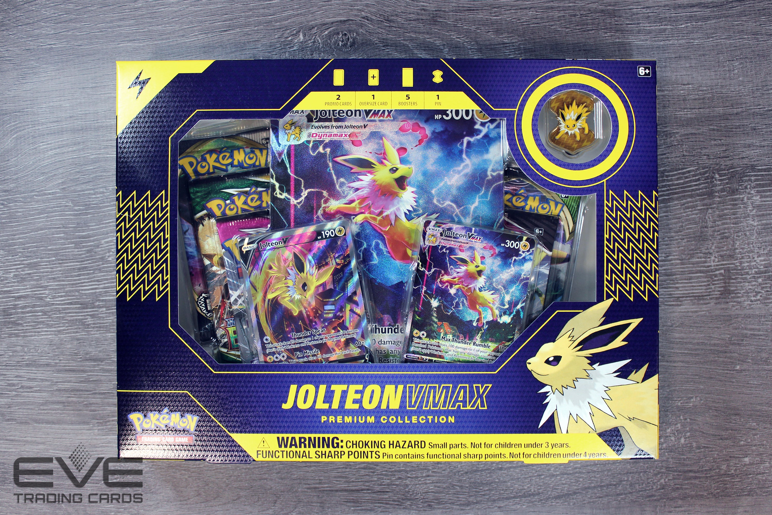 Popular Pokémon TCG Jolteon VMAX premium collection!