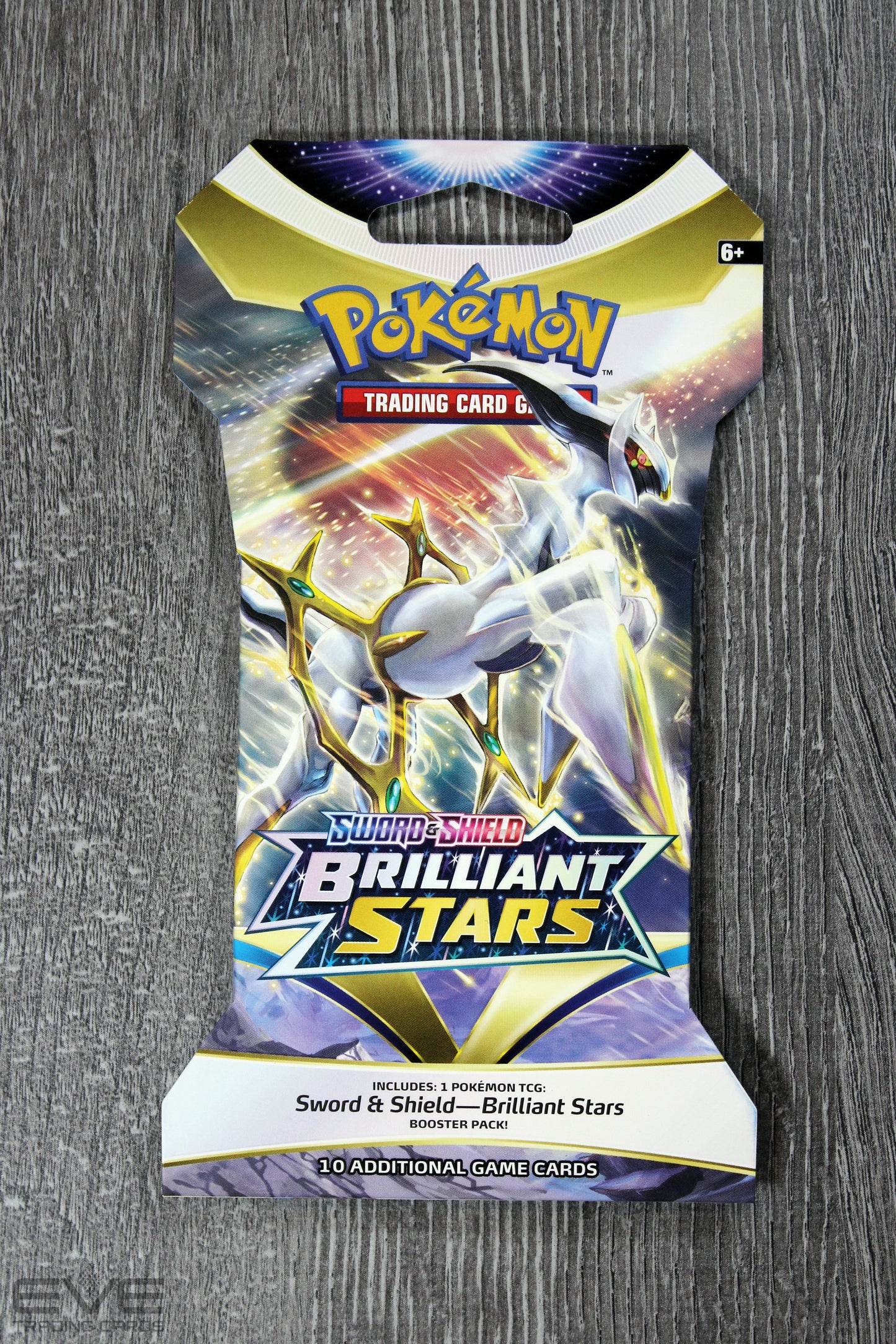 Pokémon TCG: Sword & Shield Brilliant Stars Sleeved Single Booster Pack