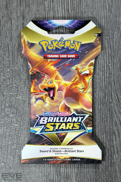 Pokémon TCG: Sword & Shield Brilliant Stars Sleeved Single Booster Pack