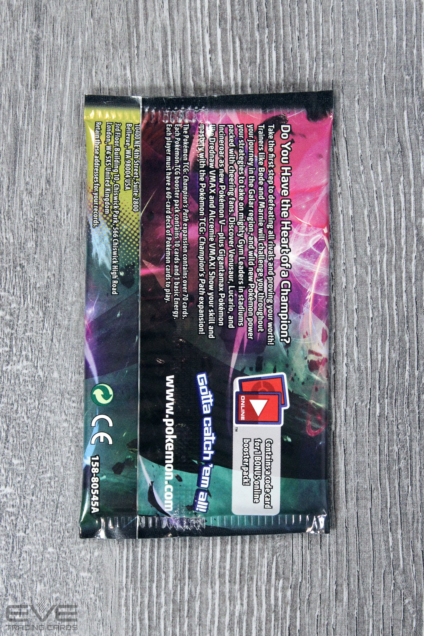 Pokémon TCG: Champion's Path Single Booster Pack