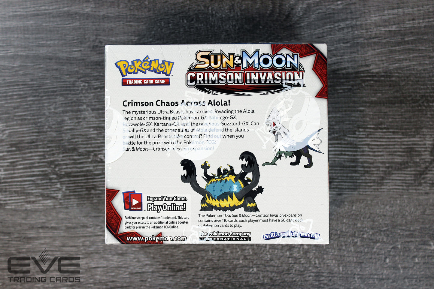 Pokémon TCG: Sun & Moon Crimson Invasion Booster Display Box