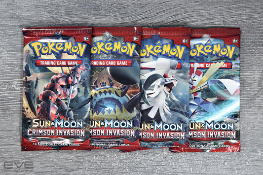 Pokémon TCG: Sun & Moon Crimson Invasion Single Booster Pack
