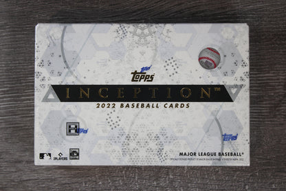 2022 Topps Inception Baseball Trading Cards Hobby Box