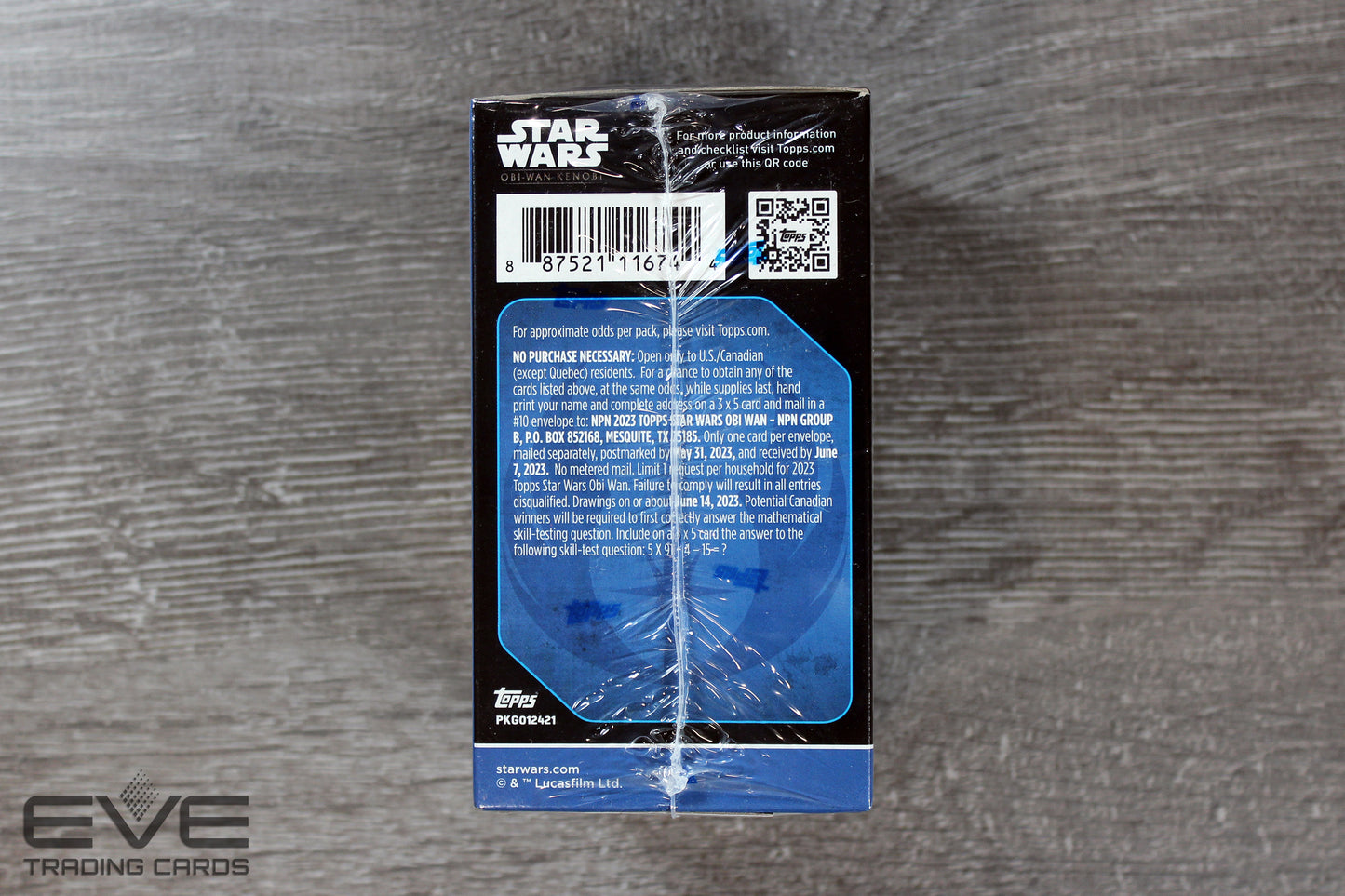 2023 Topps Star Wars Obi-Wan Kenobi 10-Pack Trading Cards Blaster Box