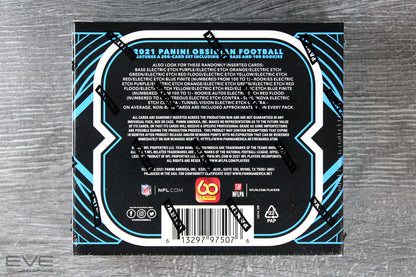 2021 Panini Obsidian Football Trading Cards Asia Box