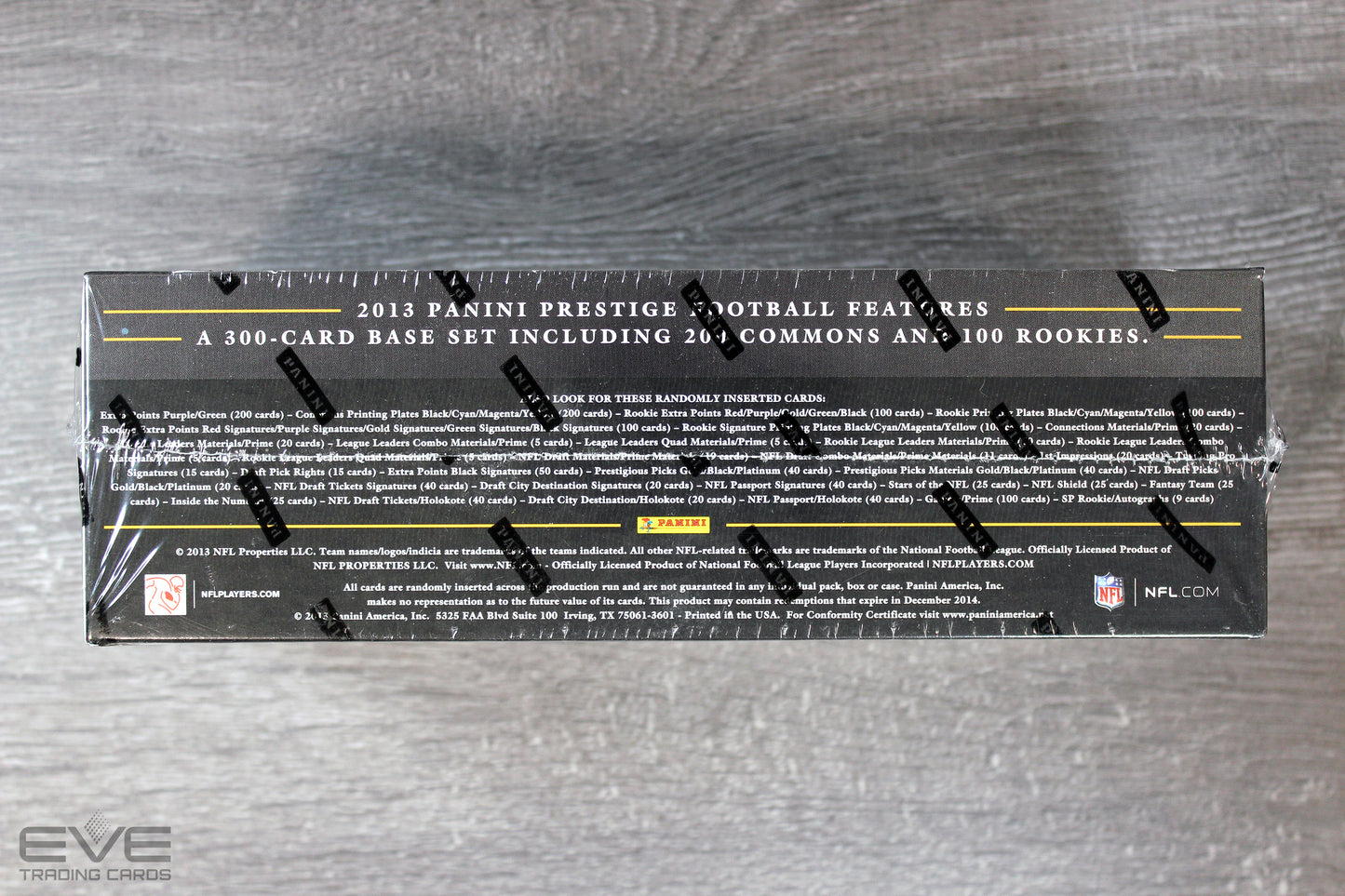 2013 Panini Prestige Football Trading Cards Hobby Box