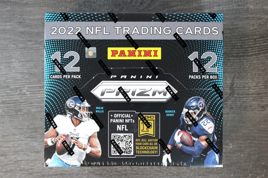 2022 Panini Prizm Football Trading Cards Hobby Box