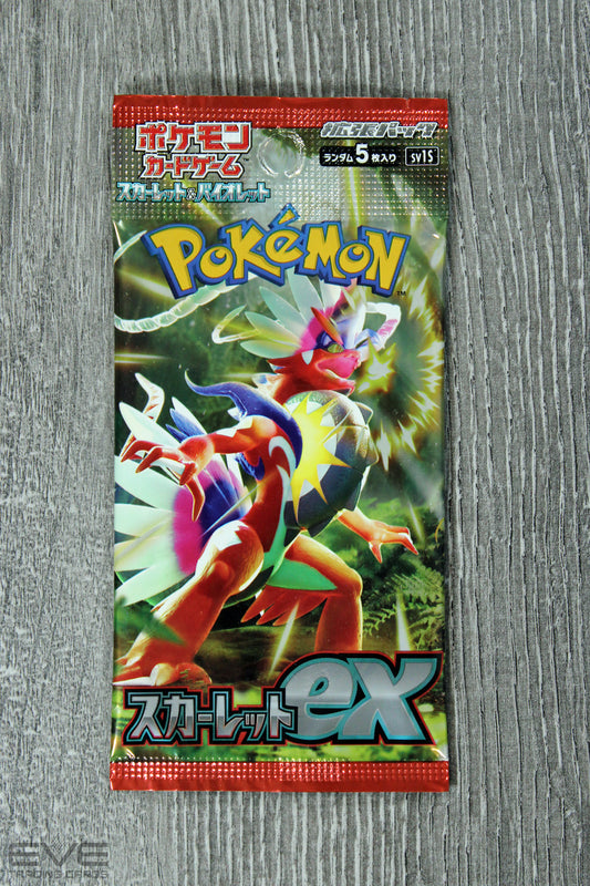 Pokémon TCG: Scarlet EX Single Booster Pack sv1S (Japanese)