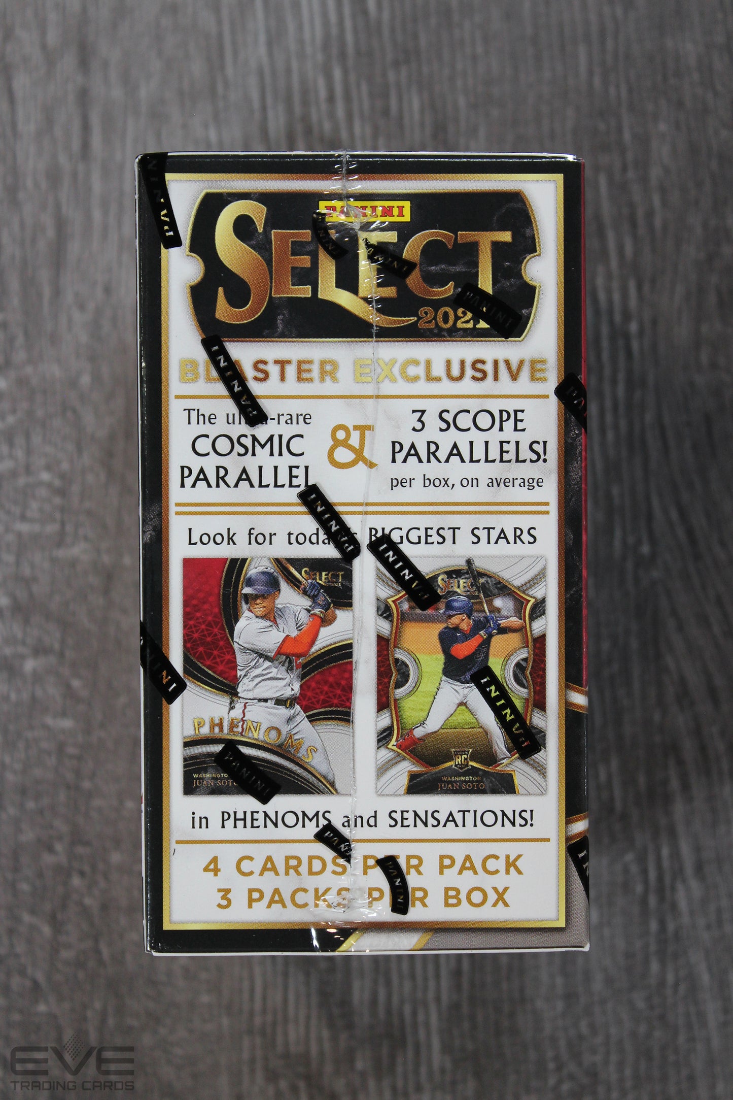 2021 Panini Select Baseball Trading Cards Blaster Box