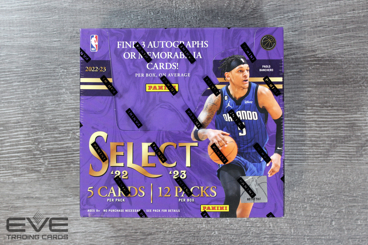 2022-23 Panini Select Basketball Trading Cards Hobby Box