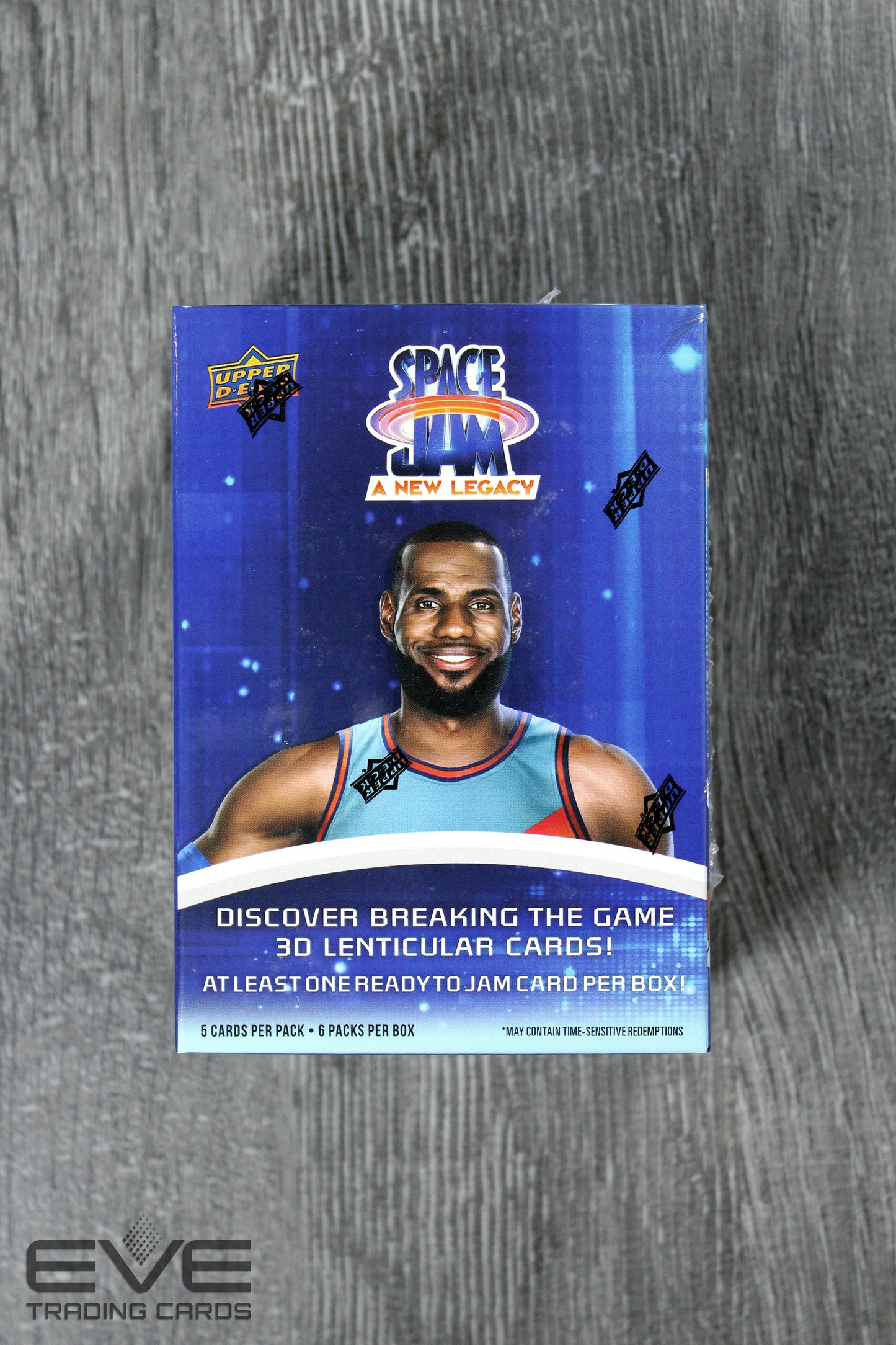 2021 Upper Deck Space Jam: A New Legacy Trading Cards 6-Pack Blaster Box