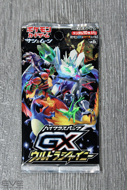 Pokémon TCG: Sun & Moon GX Ultra Shiny Single Booster Pack SM8b (Japanese)