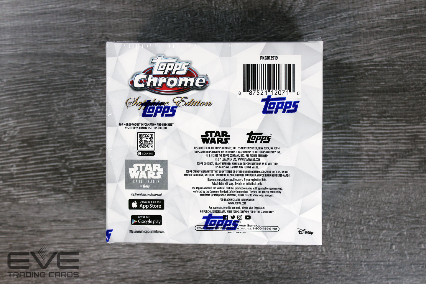 2023 Topps Star Wars Chrome Sapphire Edition: Return of the Jedi 40th Anniversary Trading Cards Box