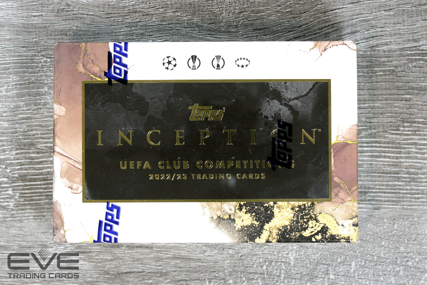 2022-23 Topps Inception UEFA Club Competitions Soccer Trading Cards Box