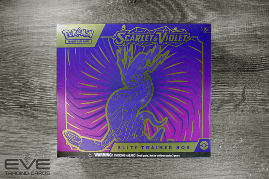 Pokémon TCG: Scarlet & Violet (Miraidon - Purple) Elite Trainer Box