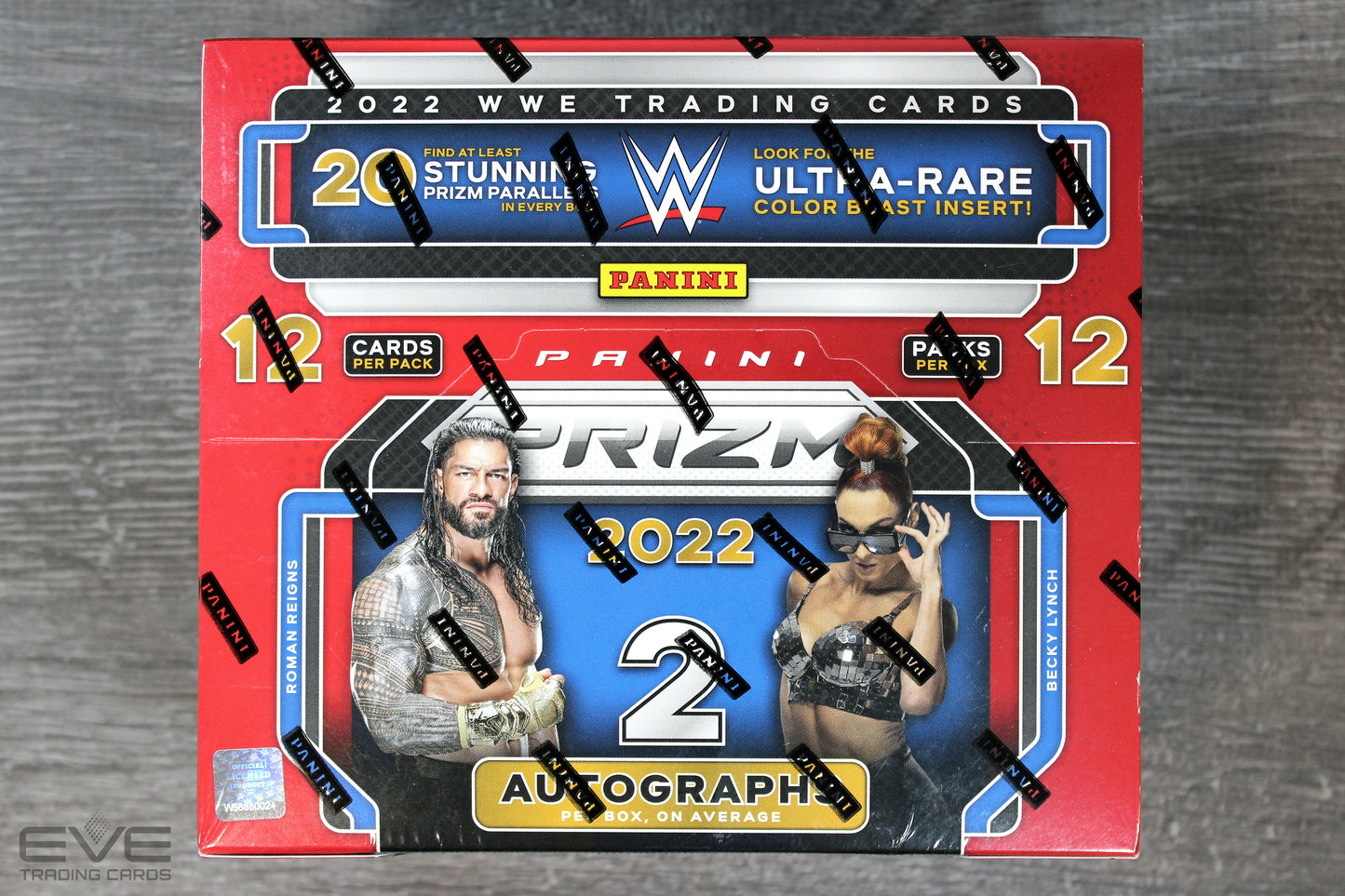 2022 Panini Prizm WWE Trading Cards Hobby Box