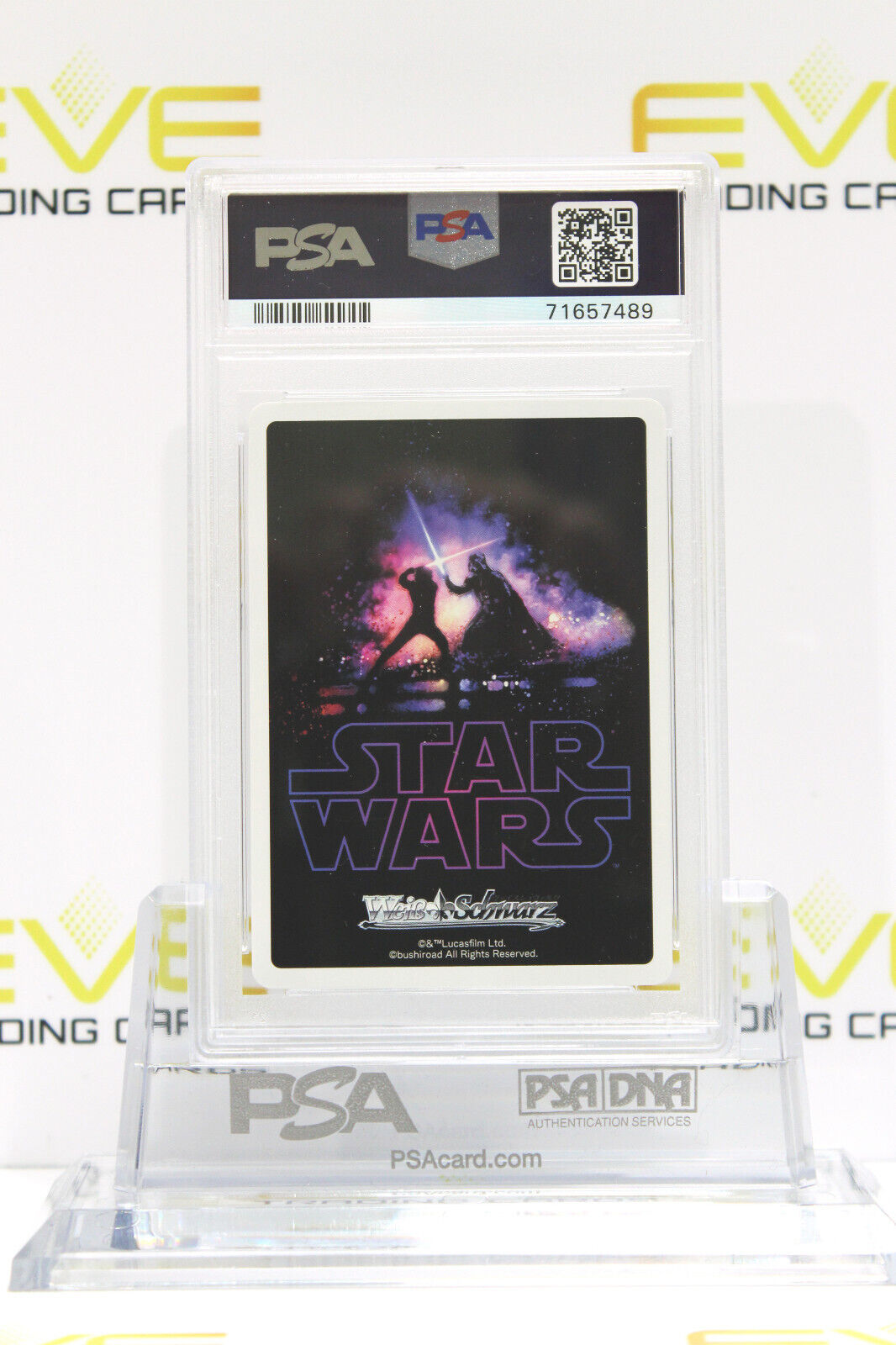 2022 Weiss Schwarz Japanese Star Wars Card Yoda SW/S49-095S SR - PSA 9