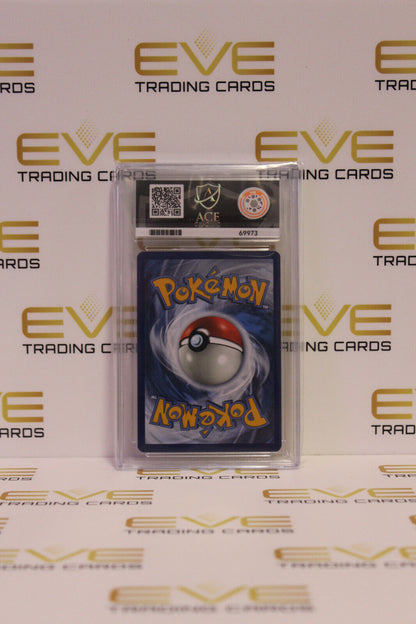 Graded Pokemon Card - 58/108 2016 Evolutions Machoke Reverse Foil - Ace 9