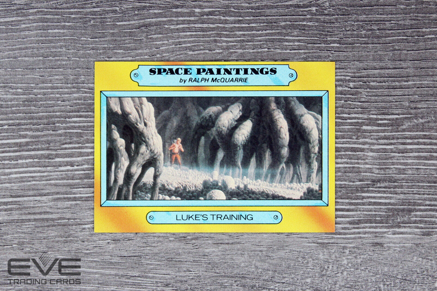 1980 Topps Vintage Star Wars Empire Strikes Back S3 Card #339 Luke's Training