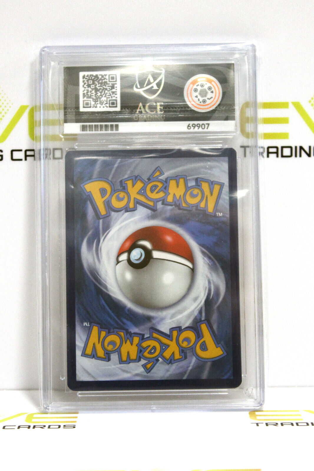 Graded Pokémon Card - #SV068/SV122 2021 Carkol Shining Fates Holo - Ace 8