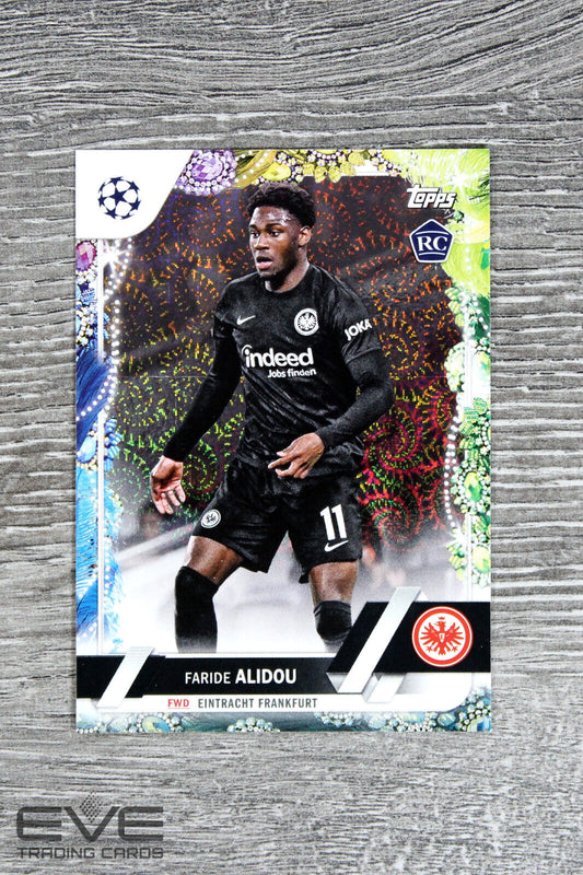 2022-23 Topps UEFA Club Competitions #35 Faride Alidou Rookie Card Carnaval NM/M
