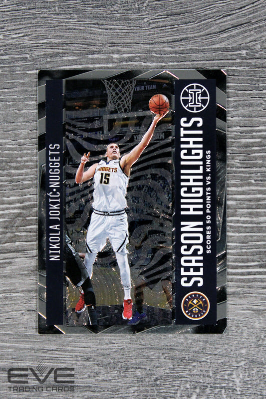 2020-21 Panini Illusions Basketball Card #21 Nikola Jokic Season Highlights NM/M
