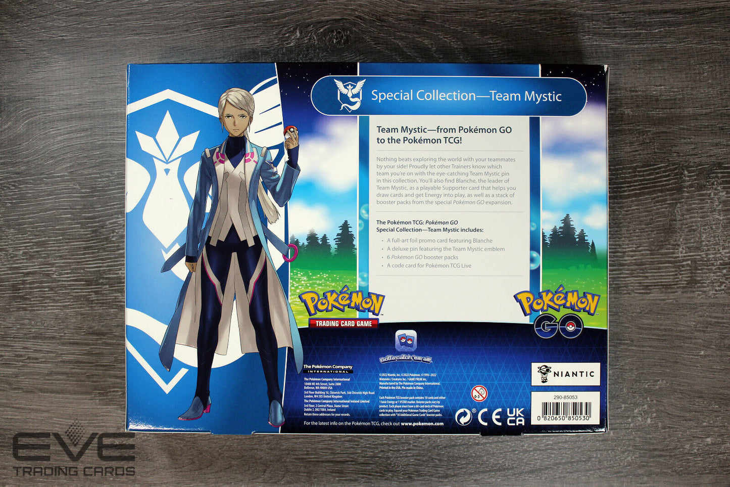 Pokemon GO Special Collection Box - Team Mystic - Brand New & Sealed UK Stock