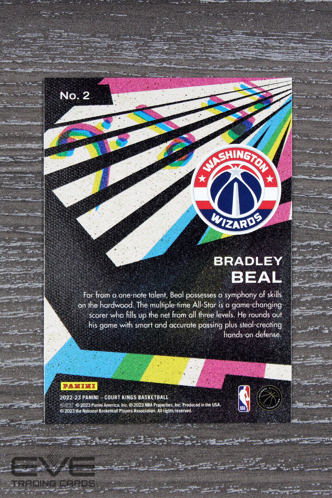 2022-23 Panini NBA Court Kings Basketball #2 Bradley Beal Maestros NM/M