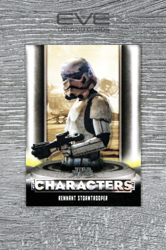 2020 Topps Star Wars The Mandalorian Characters Card #C-18 Remnant Stormtrooper