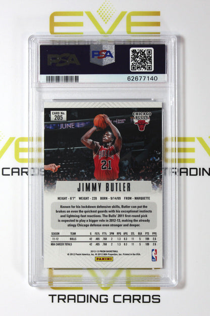 Graded Basketball Card 2012 Panini Prizm #205 Jimmy Butler - PSA 9