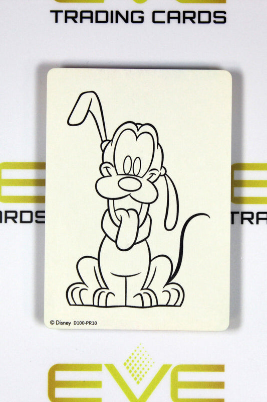 Card Fun 2023 Disney 100 Joyful Case Topper Promo Sketch - D100-PR10 Pluto