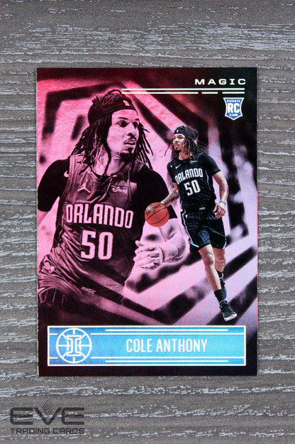 2020-21 Panini Illusions NBA Basketball Card #156 Cole Anthony Rookie Pink NM/M