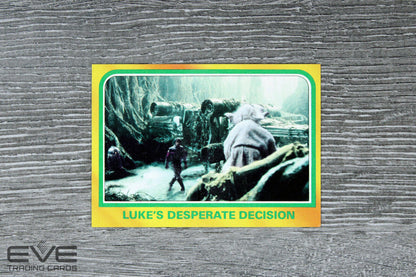 1980 Topps Vintage Star Wars Empire Strikes Back S3 Card #304 Luke's Desperate