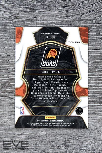 2023 Panini Select Basketball Card #150 Chris Paul Silver Prizm - NM/M
