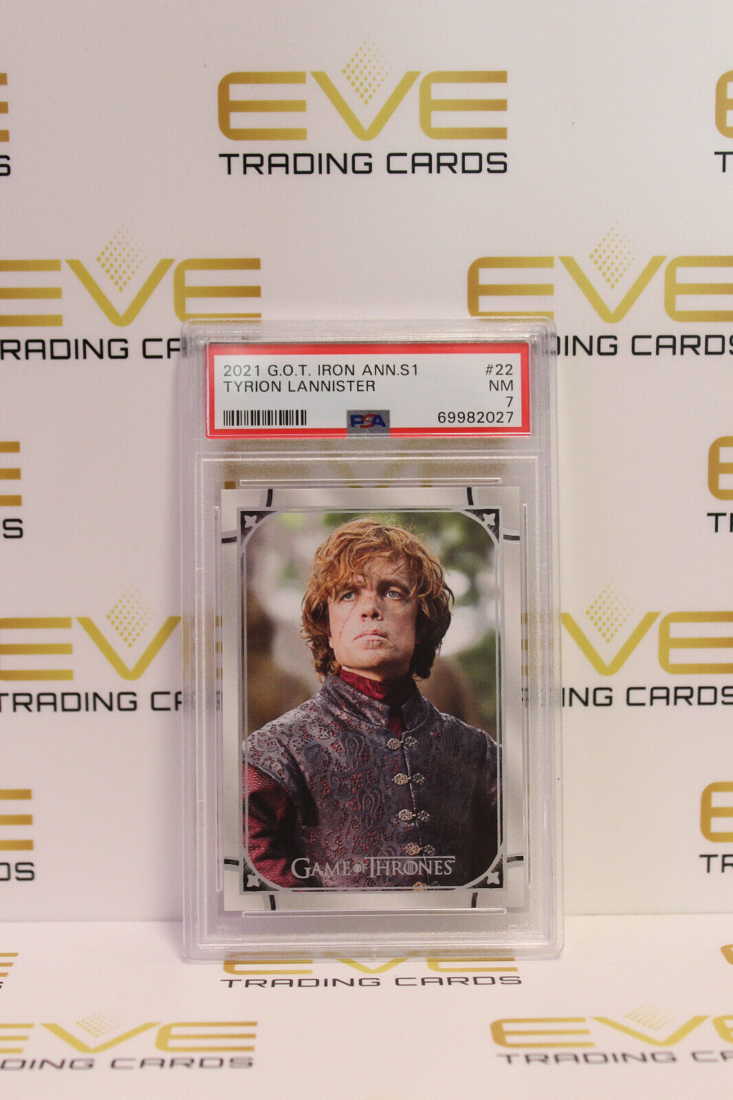 Graded Game of Thrones Card - 2021 Tyrion Lannister - PSA 7
