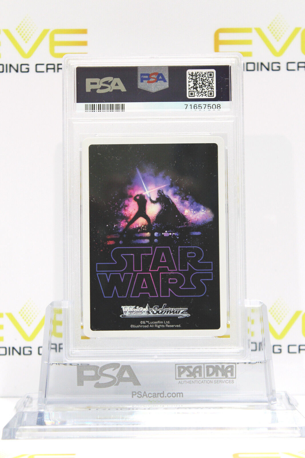 2022 Weiss Schwarz Japan Star Wars Card Talent of Pilot Rey SW/S49-091R - PSA 10