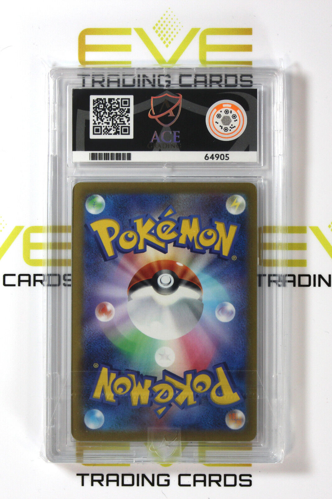 Graded Pokemon Card #117/184 2021 Zacian V Climax Holo Japanese - Ace 8