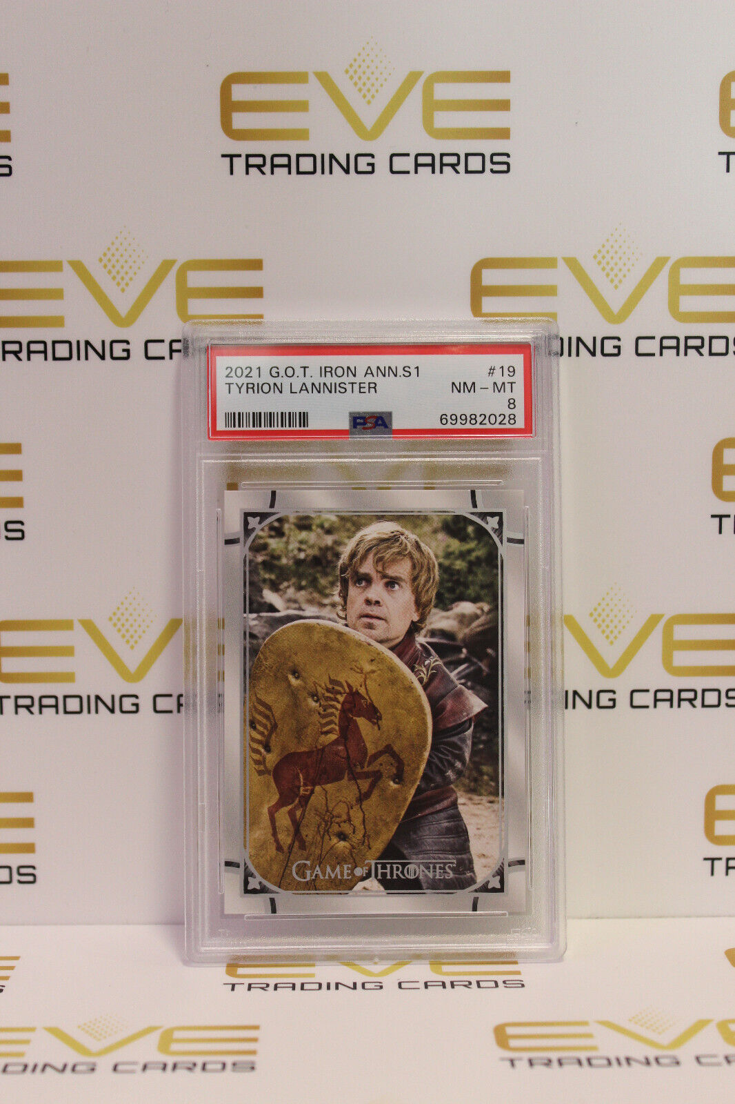 Graded Game of Thrones Card - 2021 Tyrion Lannister - PSA 8