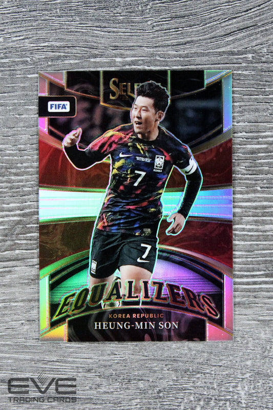 2023 Panini Select FIFA Soccer Card #10 Heung-Min Son Equalizers Prizm - NM/M