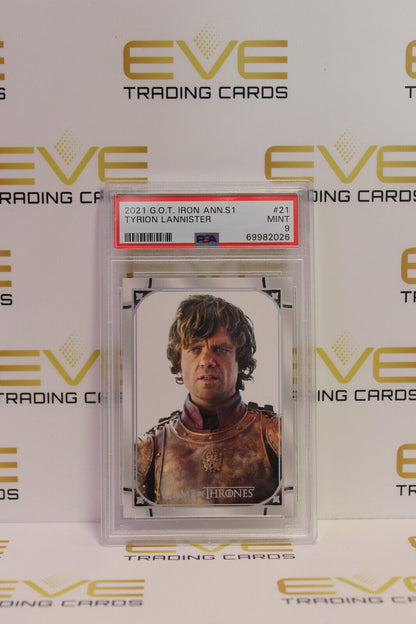 Graded Game of Thrones Card - 2021 Tyrion Lannister - PSA 9