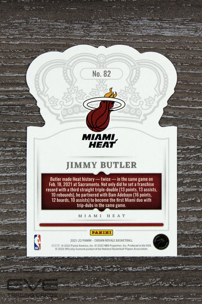 2021-22 Panini NBA Crown Royale Basketball #82 Jimmy Butler NM/M