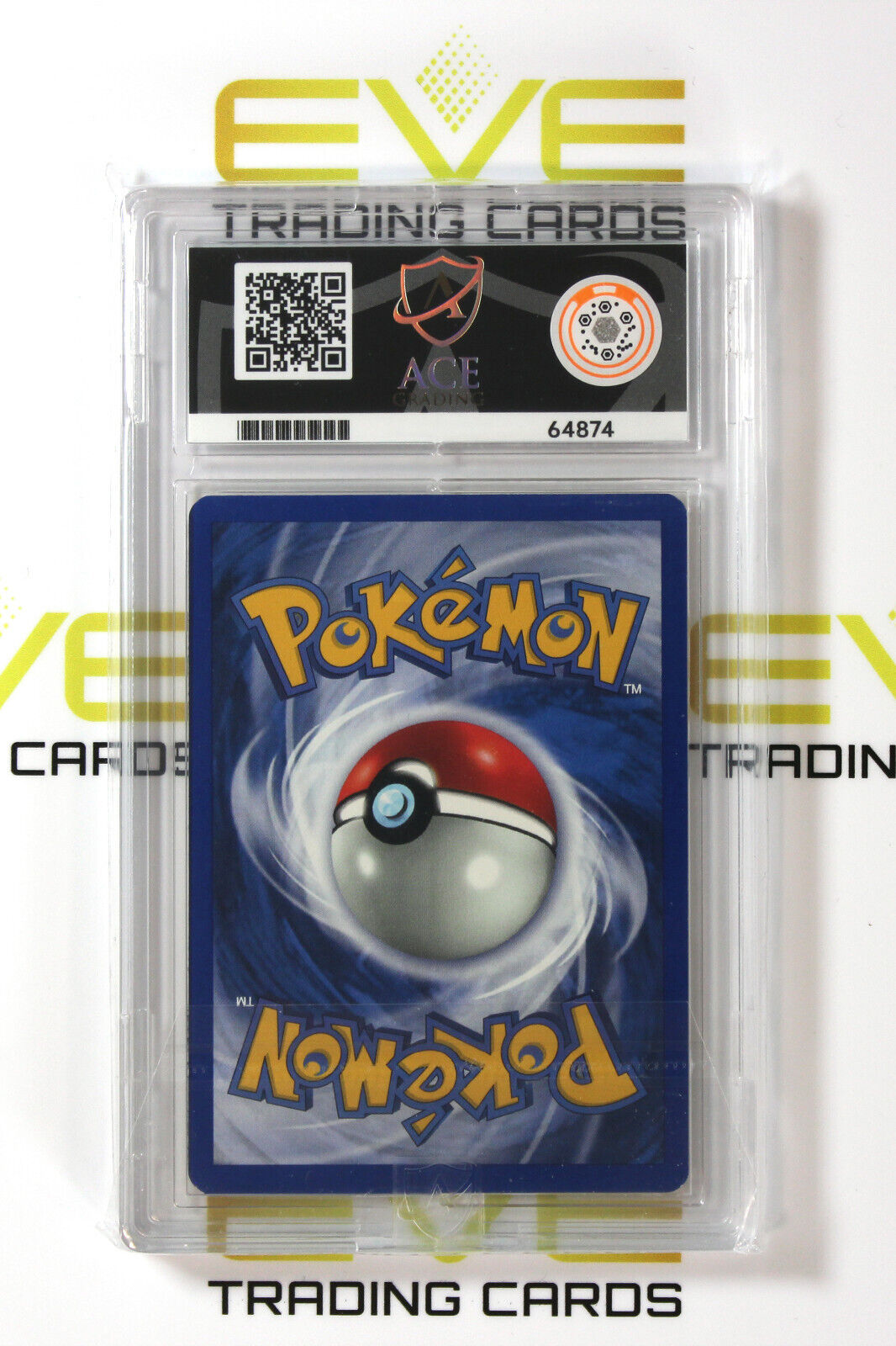 Graded Pokemon Card #40/62 1999 Omastar Fossil 1st Edition - Ace 8